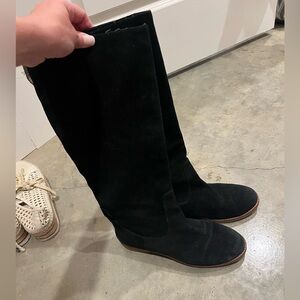 Michael Kors Suede Knee High Boots